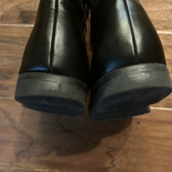 Michael Kors Emma Jacquard 2 Black Boots Size 3 (Little Girl) - Picture 7 of 7